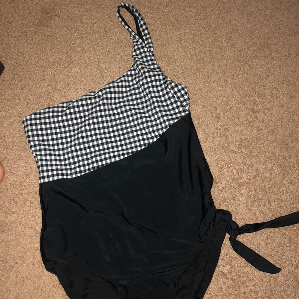 A vigoss one strap bathing suit- worn ONCE